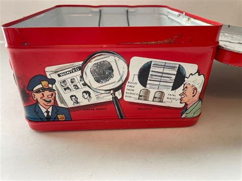 dick tracy metal lunch box|Vintage 1967 Dick Tracy Metal Lunch Box (Very Good Condition).